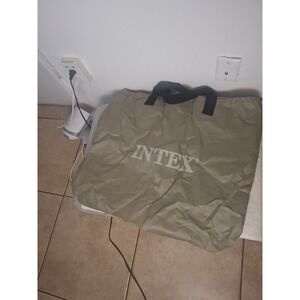 Intex Inflatable Air Mattress Pool Accessory Storage Carry Bag Tan 24x20
